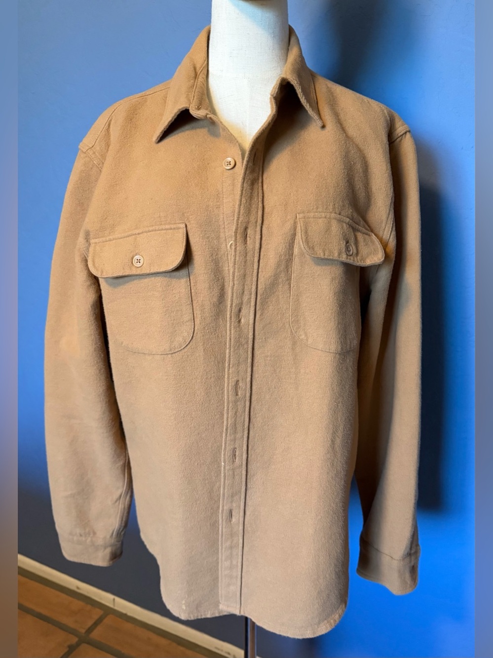 J Crew 100% Cotton Chamois Shirt Jacket